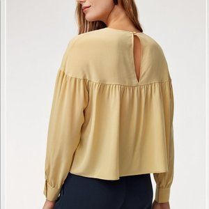 ARITZIA WILFRED Silk Blouse 💛